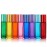 10ml 8 Colour Frosted Glass Roll On Bottles,Empty Portable Essential Oil Glass Roller Bottle With Stainless Steel Roller Balls Perfume Roll-On Bottle with Lids-8 Pack
