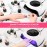 Haomaomao UV LED Nail Lamp, UV Gel Nail Light 120W Nail Dryer4 Timers Auto Sensor 42 Light Beads Fast Curing UV Led Nail Lamp for Gel Polish Nail Polish Dryer