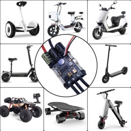 FLIPSKY Electric Speed Controller for Skateboard Mini FSESC4.20 50A Base on ESC 4.12 with Aluminum Anodized Heat Sink 12s esc