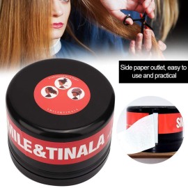 Neck Strip Dispenser, Neck Strips Case, Dispenser for Neck Strips, Neck Roll Paper Box, Barber Neck Strip Paper Collar Tape Dispenser Roll Holder Neck Covering Paper Case with Suction Cup Base