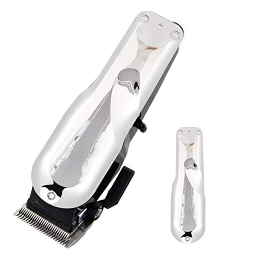 Zetiling Electric Hair Clipper Cover, Replacement Cover, Protective Shell Accessory for Clipper(2) - Silver