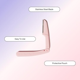 No Mo-Stache Facial Razor - Fuzz Free Facial Razors for Hair Removal and Skin Exfoliating No Mo-Stache Facial Razor - Fuzz Free Facial Razors for Hair Removal and Skin Exfoliating