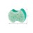 Spongables Pedi Scrub Foot Exfoliating 20+ Wash Sponge, Peppermint and Tea Tree, 3 Count