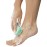 Spongables Pedi Scrub Foot Exfoliating 20+ Wash Sponge, Peppermint and Tea Tree, 3 Count