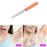 LAVEN Metal Straight Stainless Waxing Spatula Wax Applicator Spatula Wooden Handle Craft Stick for Body Hair Removal