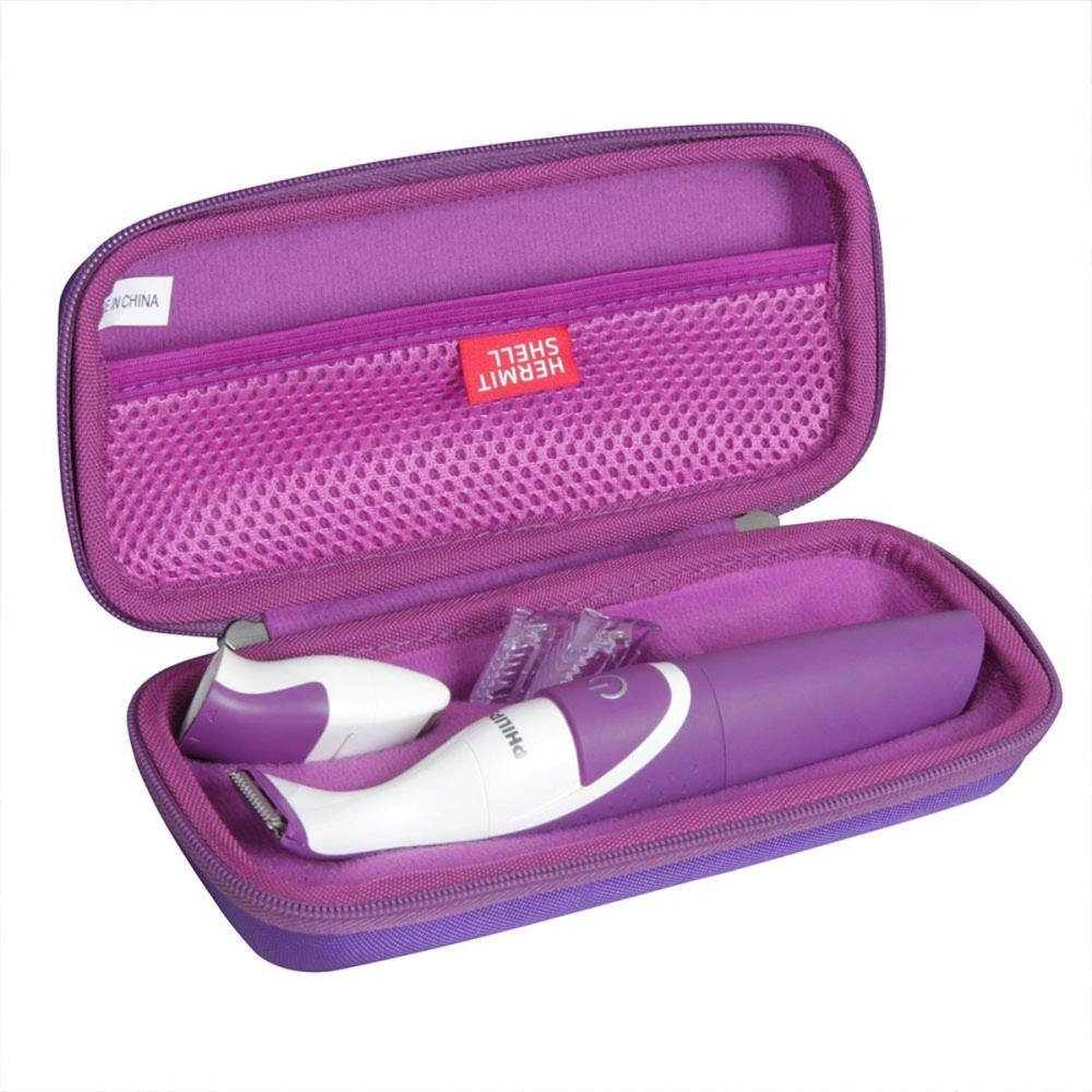 Hermitshell Travel Case for Philips BRT383/50 BikiniGenie Cordless Bikini Trimmer(Only Case) (Purple) Hermitshell Travel Case for Philips BRT383/50 BikiniGenie Cordless Bikini Trimmer(Only Case) (Purple)