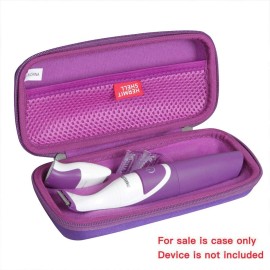 Hermitshell Travel Case for Philips BRT383/50 BikiniGenie Cordless Bikini Trimmer(Only Case) (Purple) Hermitshell Travel Case for Philips BRT383/50 BikiniGenie Cordless Bikini Trimmer(Only Case) (Purple)