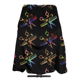 Colored Tools Barber Cape Haircut Capes Salon Hair Cutting Capes Personalized Apron Hairstylist Hairdressing Cape 55 X 66 in Colored Tools Barber Cape Haircut Capes Salon Hair Cutting Capes Personalized Apron Hairstylist Hairdressing Cape 55 X 66 in
