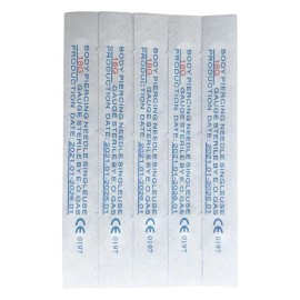 Shuiniba 18G 10 Pieces Body Ear Navel Nose Lip Nipple Piercing Needles Shuiniba 18G 10 Pieces Body Ear Navel Nose Lip Nipple Piercing Needles