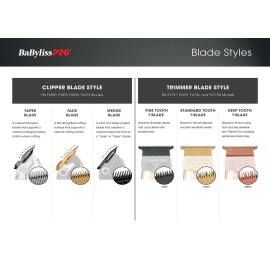 BabylissPRO Deep Tooth Gold Trimmer Replacement Blade