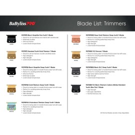 BabylissPRO Deep Tooth Gold Trimmer Replacement Blade