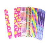 Honbay 20PCS Double Sided Nail Files Emory Boards for Home and Professional Salon Use (150/150 Grit) - Random Color