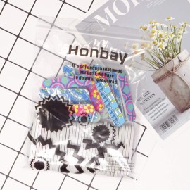 Honbay 50PCS Nail Art Tool Mini Double Sided Nail Files Emory Boards for Home and Professional Salon Use (150/150 Grit)