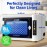 JJ CARE UV Sanitizer Cabinet - 8L Capacity, LED Timer, 99% UV Killing Efficiency, Professional UV Sanitizing Cabinet for Salon, Spa, Office, and Home Use