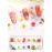 AKOAK 12pcs Dry Flower 3D Nail Stickers, Flower Leaves/Plants/Daffodils/Eternal Flowers, Professional Nail Sticker Accessories, Nail Sticker Set12 Colors (C)