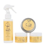 Happy Baby & Mama Package with Double Helix Water, Includes Baby Butter, Cleansing Spray, Baby Balm, and Tummy Butter