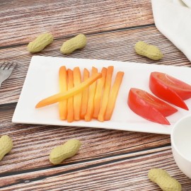 Hagao Fake French Fries Strip Shape Simulation Artificial Food Play Food Model Kitchen Decoration 15 pcs