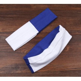 Headbands Hairband Cotton Soft and Stretchy Elastic Solid Color 6 Pcs Per Lot (Royal Blue/White) Headbands Hairband Cotton Soft and Stretchy Elastic Solid Color 6 Pcs Per Lot (Royal Blue/White)