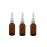 UPSTORE 6PCS 30ML/1oz Empty Refillable Amber Glass Nasal Sprayers Vial Bottle Jar Pump Clean Spray Storage Container Sample Travel Packing Pot For Makeup Cosmetic Applications