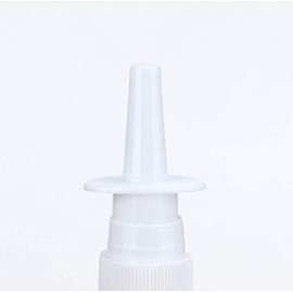 UPSTORE 6PCS 30ML/1oz Empty Refillable Amber Glass Nasal Sprayers Vial Bottle Jar Pump Clean Spray Storage Container Sample Travel Packing Pot For Makeup Cosmetic Applications