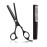 Thinning Shears Thinning Scissors 6.7 Inch Stainless Steel Hair Cutting Scissors Professional Haircut Trimming Texturizing Blending Barber Home Use Hairdressing Scissors for Women Men Kids(Black)