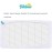 Bassinet Mattress Pad Cover Compatible with Mika Micky Bedside Sleeper, 2 Pack, Waterproof Quilted Ultra Soft Surface, Breathable and Easy Care