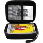 Carrying Case for Rider Tarot Deck Cards, Classic Tarot Cards Set Storage Box, Card Deck and Guidebook Rune Purse Organizer Holder Bag - Only a Hard Case for Sale, Not Included Tarot Cards