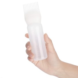 Laven Hair Color Applicator Bottles Shampoo Hair Color Oil Comb Applicator Tool Hair Coloring Dyeing for Salon Beauty(White) Laven Hair Color Applicator Bottles Shampoo Hair Color Oil Comb Applicator Tool Hair Coloring Dyeing for Salon Beauty(White)
