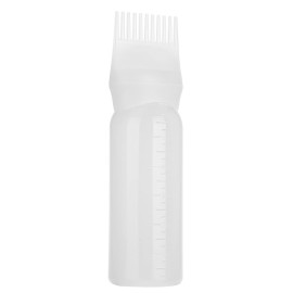 Laven Hair Color Applicator Bottles Shampoo Hair Color Oil Comb Applicator Tool Hair Coloring Dyeing for Salon Beauty(White) Laven Hair Color Applicator Bottles Shampoo Hair Color Oil Comb Applicator Tool Hair Coloring Dyeing for Salon Beauty(White)