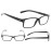 Gr8Sight Reading Glasses 5-Pack Spring Hinges for Women and Men Readers Includes 3 Black 2 Tortoise