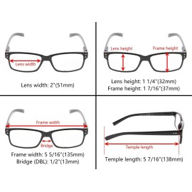 Gr8Sight Reading Glasses 5-Pack Spring Hinges for Women and Men Readers Includes 3 Black 2 Tortoise Gr8Sight Reading Glasses 5-Pack Spring Hinges for Women and Men Readers Includes 3 Black 2 Tortoise
