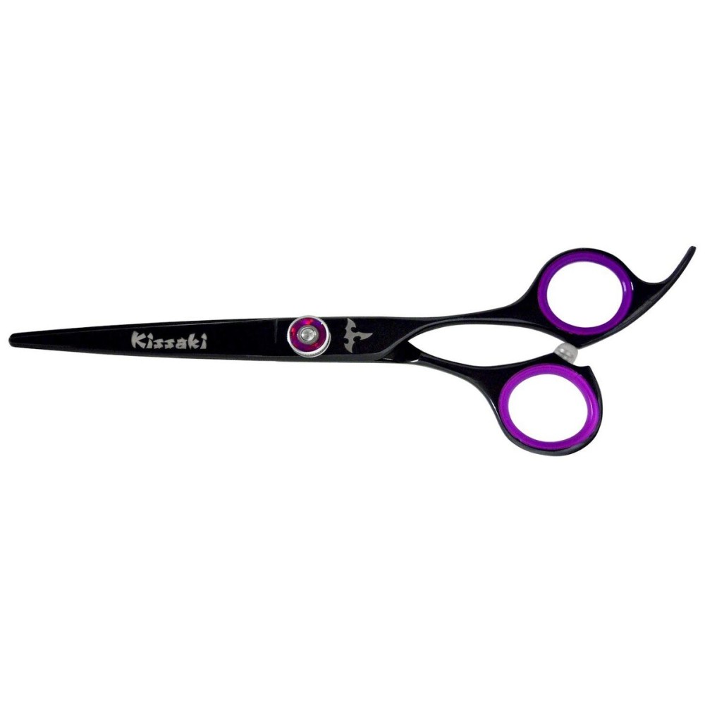Kissaki KT Series Hair Scissors KT06 Black Titanium 6.0 inches Professional Hair Shears Hair Cutting Scissors Kissaki KT Series Hair Scissors KT06 Black Titanium 6.0 inches Professional Hair Shears Hair Cutting Scissors