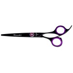 Kissaki KT Series Hair Scissors KT06 Black Titanium 6.0 inches Professional Hair Shears Hair Cutting Scissors
