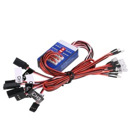 12 LED RC Lighting Kit for Steering/Brake/Smart Si..