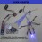 12 LED RC Lighting Kit for Steering/Brake/Smart Simulation Flash RC Lights for 1/10 Scale Models RC Car Yokomo Tamiya HSP HPI AXIAL RC4WD Traxxas