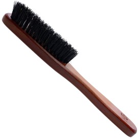 Murai by Giorgio GM5F Firm Boar Bristle Hair Brush for Men - Travel Soft Bristle Hair Brush From the Murai Beard Kit for Men - The Refined Boar Bristle Brush for Mens Skin Care and Mens Grooming