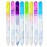 Mudder 8 Pack Glass Nail Files with Cases Colorful Pattern Printed Nail Buffers Crystal Fingernail Files with Travel Protective Cases for Professional Manicure Supplies