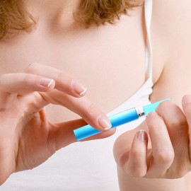 12 Pack Glass Nail Files with Case Crystal Glass Fingernail Files Double Sided Glass Nail File Mixed Color Manicure Set