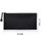 SRainbowPP 12 Pieces Black Zipper Waterproof Bag Pencil Pouch for Cosmetic Makeup Bills Office Supplies Travel Accessories and Daily Household Supplies