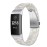 Wongeto Resin Bands Compatible for Fitbit Charge 4 / Charge 3 Bands and Charge 3 SE BandReplacement Wrist Accessory Rose Gold Buckle Fitness Bands Straps Bracelet Wristbands Women Men (Pear white)