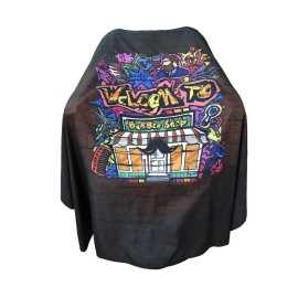 Barber Cape for Men, PELOCAPA Hair Cutting Cape with Metal Snap Closures, Professional Salon Cape, Large Waterproof Hairdressing Cape for Hairstylist- 63 56(Graffiti Style) Barber Cape for Men, PELOCAPA Hair Cutting Cape with Metal Snap Closures, Professional Salon Cape, Large Waterproof Hairdressing Cape for Hairstylist- 63 56(Graffiti Style)