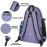 ACOSEN Tennis Bag Tennis Backpack - Large Tennis Bags for Women and Men to Hold Tennis Racket,Pickleball Paddles, Badminton Racquet, Squash Racquet,Balls and Other Accessories (Purple)