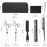 Hair Cutting Scissor Kit Thinning Scissors Kit (10 items) Barber Scissor Barber Shears made of Superior Stainless Steel for Salon, Home, Women, Kids (Size: 6.7)