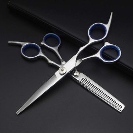 Hair Cutting Scissor Kit Thinning Scissors Kit (10 items) Barber Scissor Barber Shears made of Superior Stainless Steel for Salon, Home, Women, Kids (Size: 6.7) Hair Cutting Scissor Kit Thinning Scissors Kit (10 items) Barber Scissor Barber Shears made of Superior Stainless Steel for Salon, Home, Women, Kids (Size: 6.7)