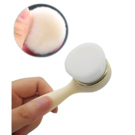 Ultra-Soft Facial Cleansing Brush - Makeup Removal & Pore Cleansing with Deep Exfoliation Ultra-Soft Facial Cleansing Brush - Makeup Removal & Pore Cleansing with Deep Exfoliation