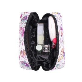 Cosmetic Bag Portable and Suitable for Travel Animal Crossing Pattern Makeup bag with Zipper Pencil Bag Pouch Wallet