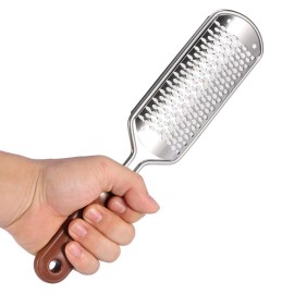 Colossal Foot Rasp Foot File and Callus Remover, Foot Care Pedicure Metal Tool to Remove Hard Skin, fit for Wet and Dry Feet, Surgical Grade Stainless Steel File(02) Colossal Foot Rasp Foot File and Callus Remover, Foot Care Pedicure Metal Tool to Remove Hard Skin, fit for Wet and Dry Feet, Surgical Grade Stainless Steel File(02)