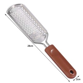 Colossal Foot Rasp Foot File and Callus Remover, Foot Care Pedicure Metal Tool to Remove Hard Skin, fit for Wet and Dry Feet, Surgical Grade Stainless Steel File(02) Colossal Foot Rasp Foot File and Callus Remover, Foot Care Pedicure Metal Tool to Remove Hard Skin, fit for Wet and Dry Feet, Surgical Grade Stainless Steel File(02)