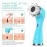VOYOR Facial Cleansing Brush Rechargeable, Spin Face Brush Waterproof 5-in-1 Body Brush Set for Deep Skin Cleansing, Gentle Exfoliating and Massaging FB500 (Blue)
