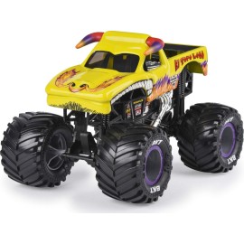 Monster Jam, Official El Toro Loco Monster Truck, Die-Cast Vehicle, 1:24 Scale
